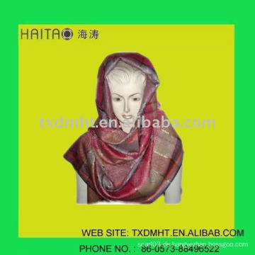 Mode goldenen Faden Schal für trendige Damen